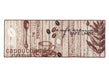 Hanse Home loop hh delicious coffee Brown Kitchen   Rug.