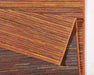 NorthRugs lotus meliert terra Orange, Red Living Room  Rug.