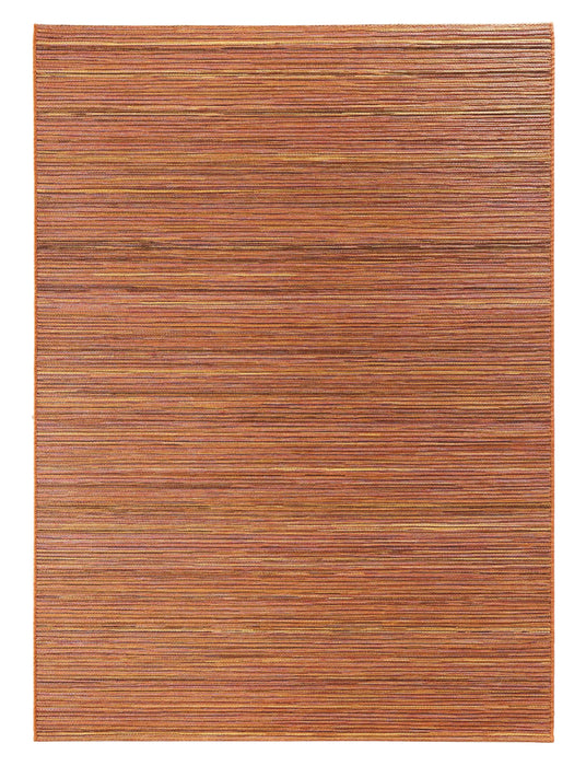 NorthRugs lotus meliert terra Orange, Red Living Room  Rug.