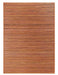 NorthRugs lotus meliert terra Orange, Red Living Room  Rug.