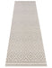 NorthRugs meadow raute grey cream Grey Living Room Striped Rug.