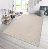 NorthRugs meadow karo grey Grey Living Room Striped Rug.