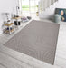 NorthRugs meadow coin black Black Living Room Striped Rug.