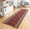 Hanse Home basic vintage red Red Living Room Geometric Rug.