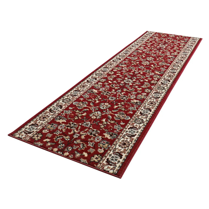 Hanse Home basic vintage red Red Living Room Geometric Rug.