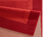 Hanse Home basic basic red Red Living Room Geometric Rug.