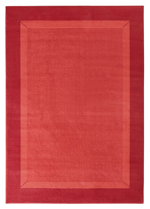 Hanse Home basic basic red Red Living Room Geometric Rug.