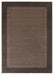 Hanse Home basic band brown Brown Living Room Geometric Rug.