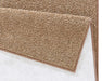 Hanse Home pure 102614 brown Beige Living Room  Rug.