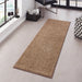 Hanse Home pure 102614 brown Beige Living Room  Rug.