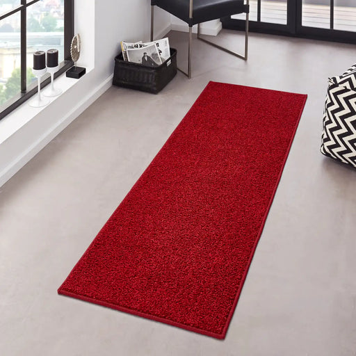 Hanse Home pure 102616 red Red Living Room  Rug.