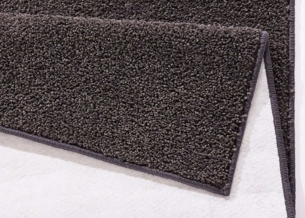 Hanse Home pure 102661 anthracite Black Living Room  Rug.