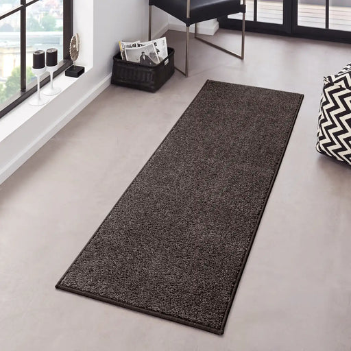 Hanse Home pure 102661 anthracite Black Living Room  Rug.