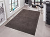 Hanse Home pure 102661 anthracite Black Living Room  Rug.