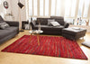 Mint Rugs nomadic hh 102688 red Multicoloured, Red Living Room Moroccan Rug.