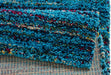 Mint Rugs nomadic hh 102691 blue Blue Living Room Moroccan Rug.