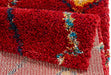 Mint Rugs nomadic hh 102692 red Multicoloured, Red Living Room Moroccan Rug.