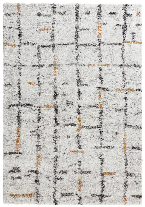 Mint Rugs nomadic hh 102697 cream Cream Living Room Moroccan Rug.