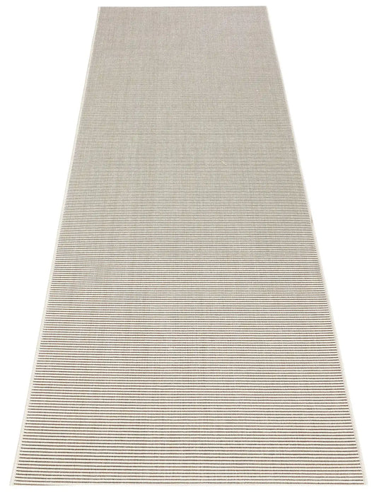 NorthRugs meadow match cream Cream Living Room Striped Rug.