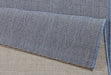 NorthRugs meadow match blue Blue Living Room Striped Rug.