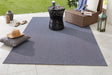 NorthRugs meadow match blue Blue Living Room Striped Rug.