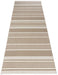 NorthRugs meadow strap beige Beige Living Room Striped Rug.