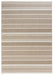 NorthRugs meadow strap beige Beige Living Room Striped Rug.