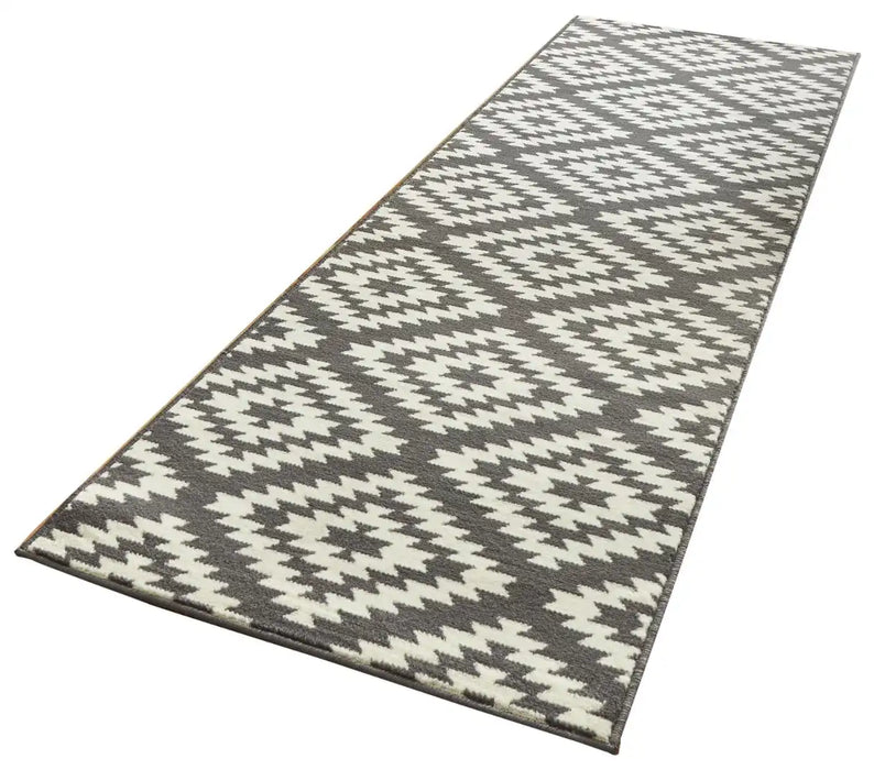 Hanse Home basic nordic grey Grey Living Room Geometric Rug.