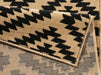 Hanse Home basic nordic brown Brown Living Room Geometric Rug.