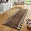Hanse Home basic casa brown Brown Living Room Geometric Rug.