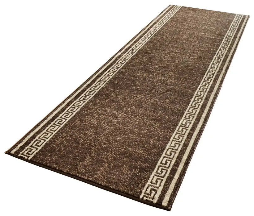 Hanse Home basic casa brown Brown Living Room Geometric Rug.