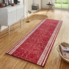 Hanse Home basic casa red Red Living Room Geometric Rug.