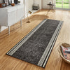Hanse Home basic casa black Black Living Room Geometric Rug.