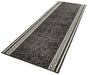 Hanse Home basic casa black Black Living Room Geometric Rug.