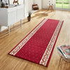 Hanse Home basic floret red Red Living Room Geometric Rug.