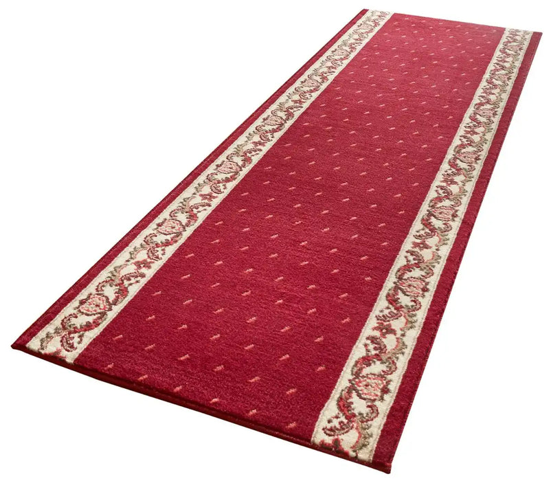 Hanse Home basic floret red Red Living Room Geometric Rug.