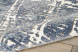 Nourison urban decor urd01 slate ivory Ivory Living Room Geometric Rug.