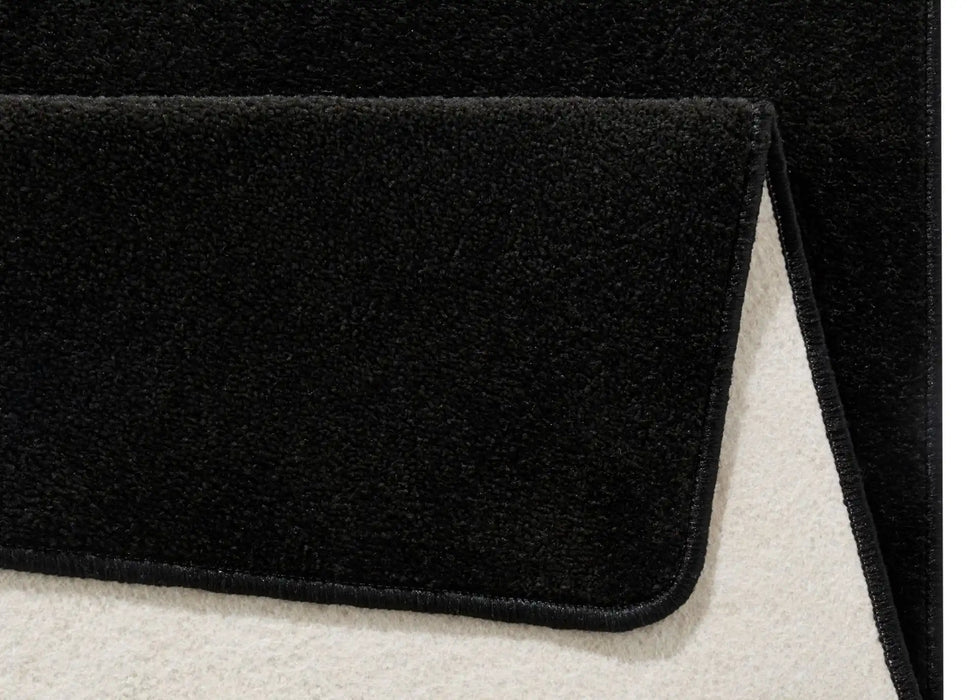 Hanse Home fancy black Black Living Room  Rug.
