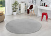 Hanse Home fancy grey Grey Living Room  Rug.