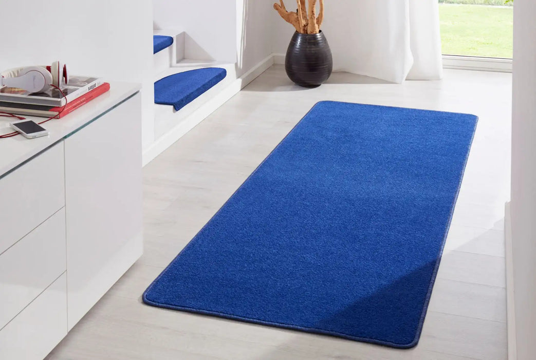 Hanse Home fancy blue Blue Living Room  Rug.