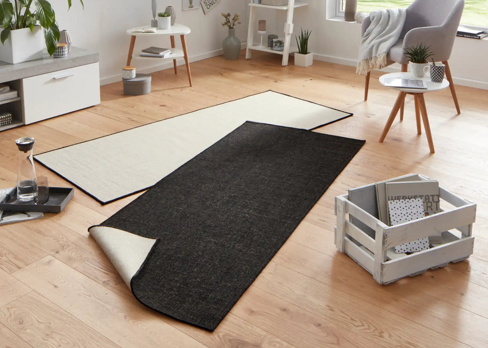 NorthRugs twin 103096 black cream Black, Cream Living Room  Rug.