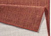 NorthRugs twin 103098 terra cream Orange, Red, Cream Living Room  Rug.