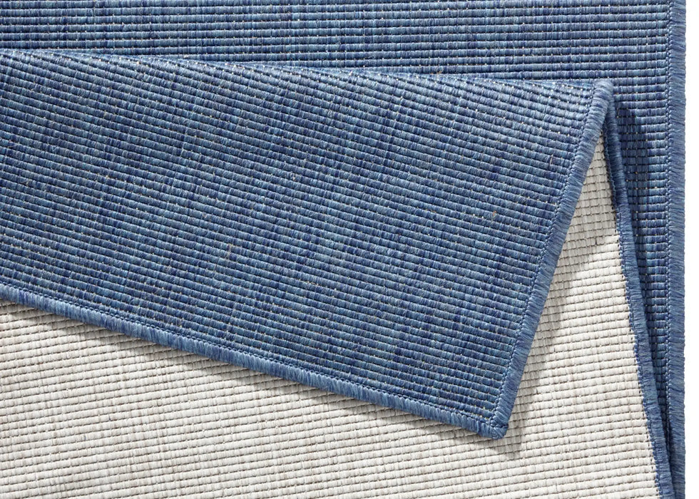 NorthRugs twin 103100 blue cream Blue, Cream Living Room  Rug.