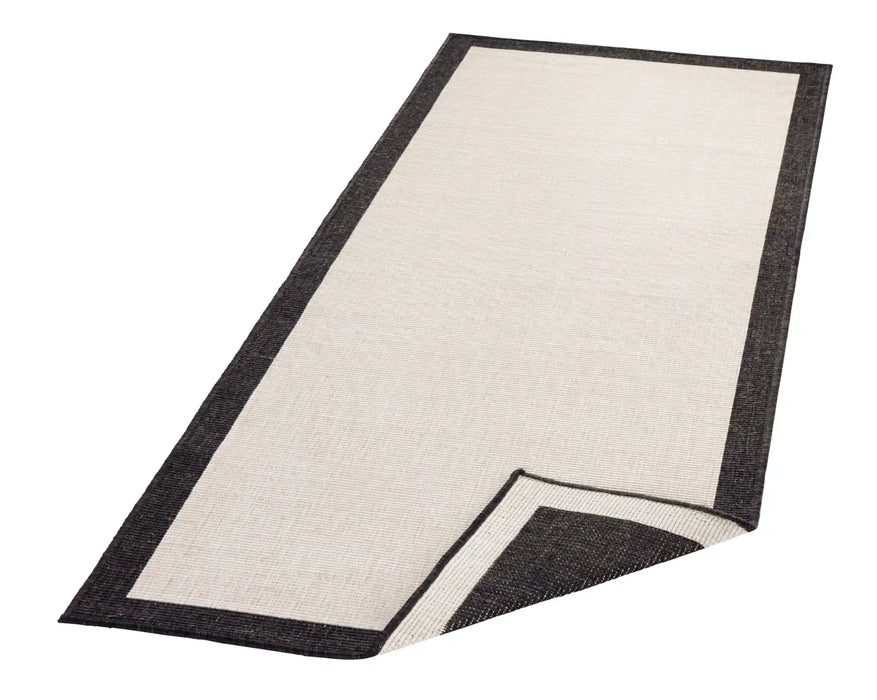 NorthRugs twin 103105 black cream Black, Cream Living Room  Rug.