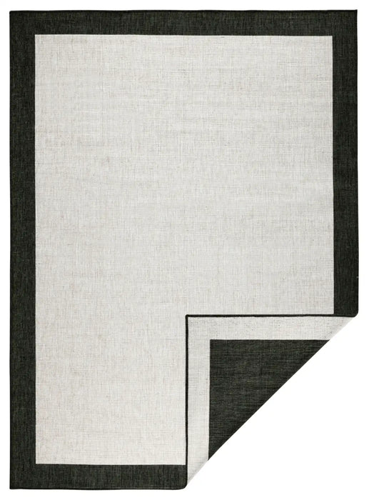 NorthRugs twin 103105 black cream Black, Cream Living Room  Rug.