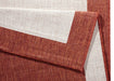 NorthRugs twin 103106 terra cream Orange, Red, Cream Living Room  Rug.