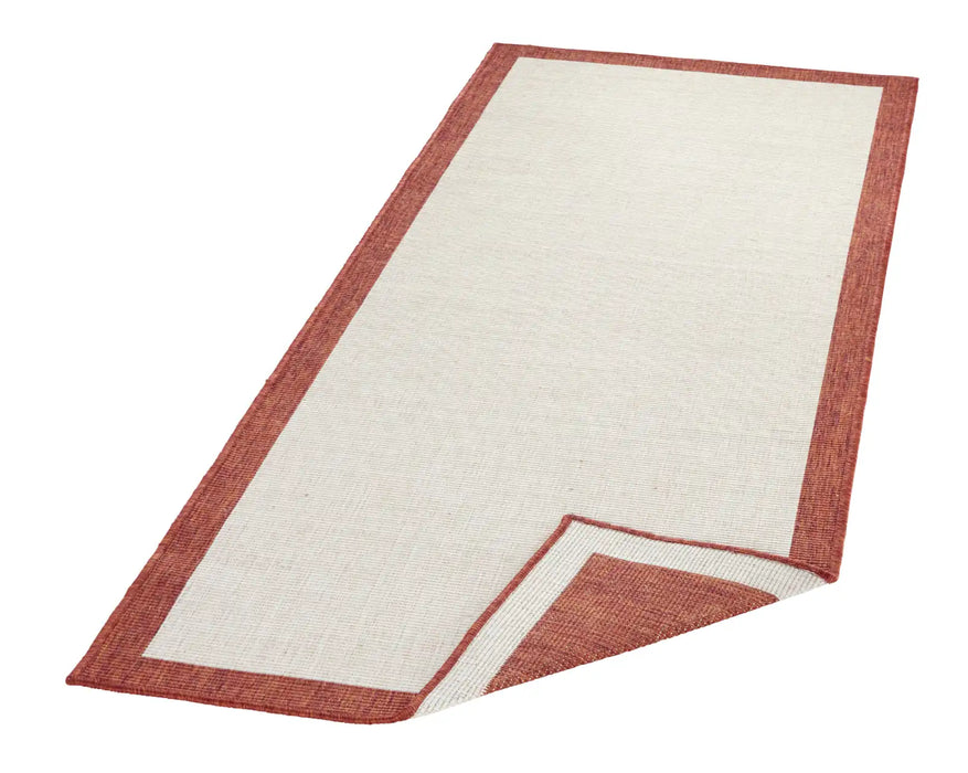 NorthRugs twin 103106 terra cream Orange, Red, Cream Living Room  Rug.