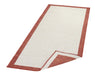 NorthRugs twin 103106 terra cream Orange, Red, Cream Living Room  Rug.