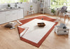NorthRugs twin 103106 terra cream Orange, Red, Cream Living Room  Rug.