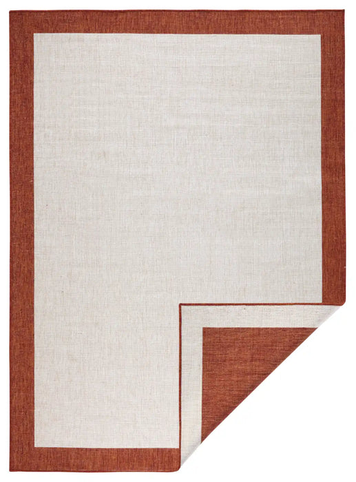 NorthRugs twin 103106 terra cream Orange, Red, Cream Living Room  Rug.